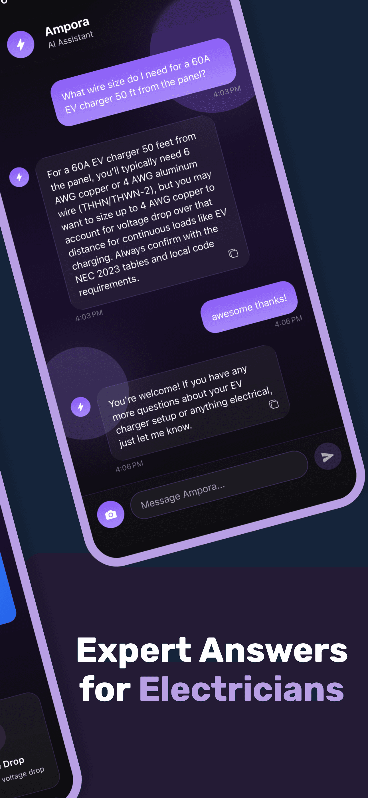 Ampora — AI chat