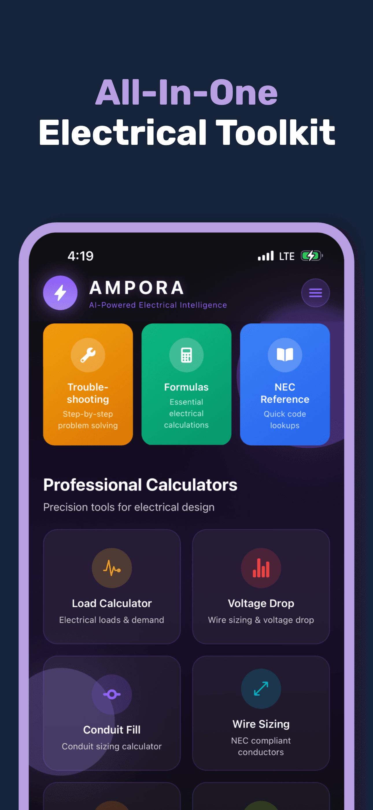 Ampora — calculators