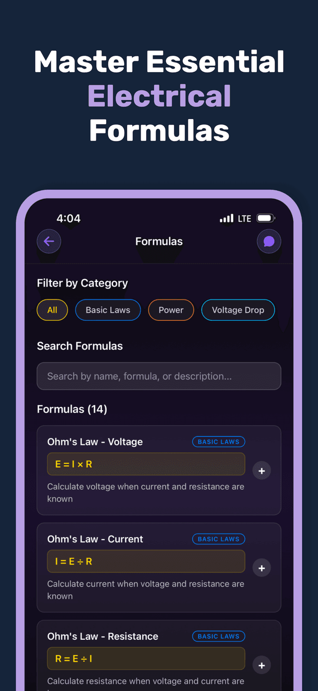 Ampora — voltage drop