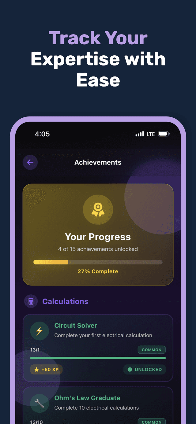 Ampora — wire sizing